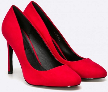 Pantofi rosii stiletto Pumps